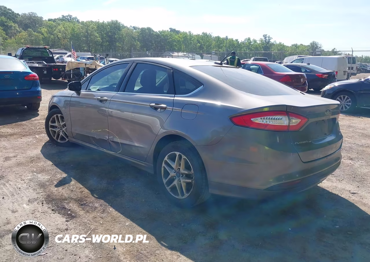 2014 Ford Fusion Se VIN:3FA6P0HDXER281718 - 3