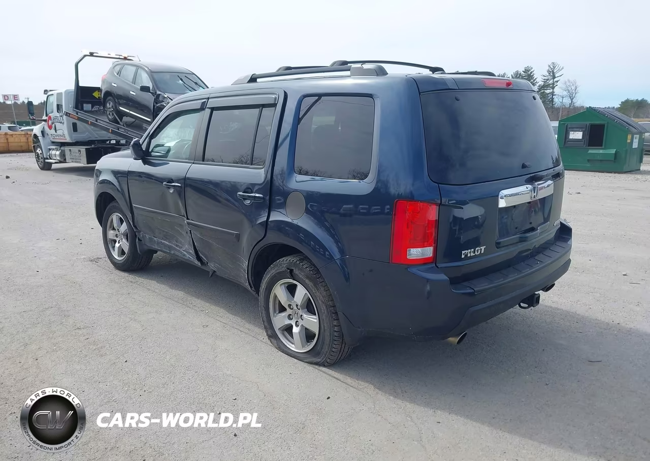 2011 Honda Pilot Ex-L VIN:5FNYF4H5XBB085362 - 3