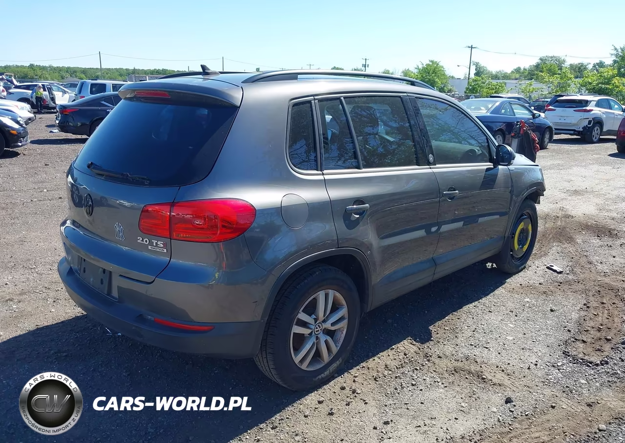 2015 Volkswagen Tiguan S VIN:WVGBV7AX0FW579393 - 4
