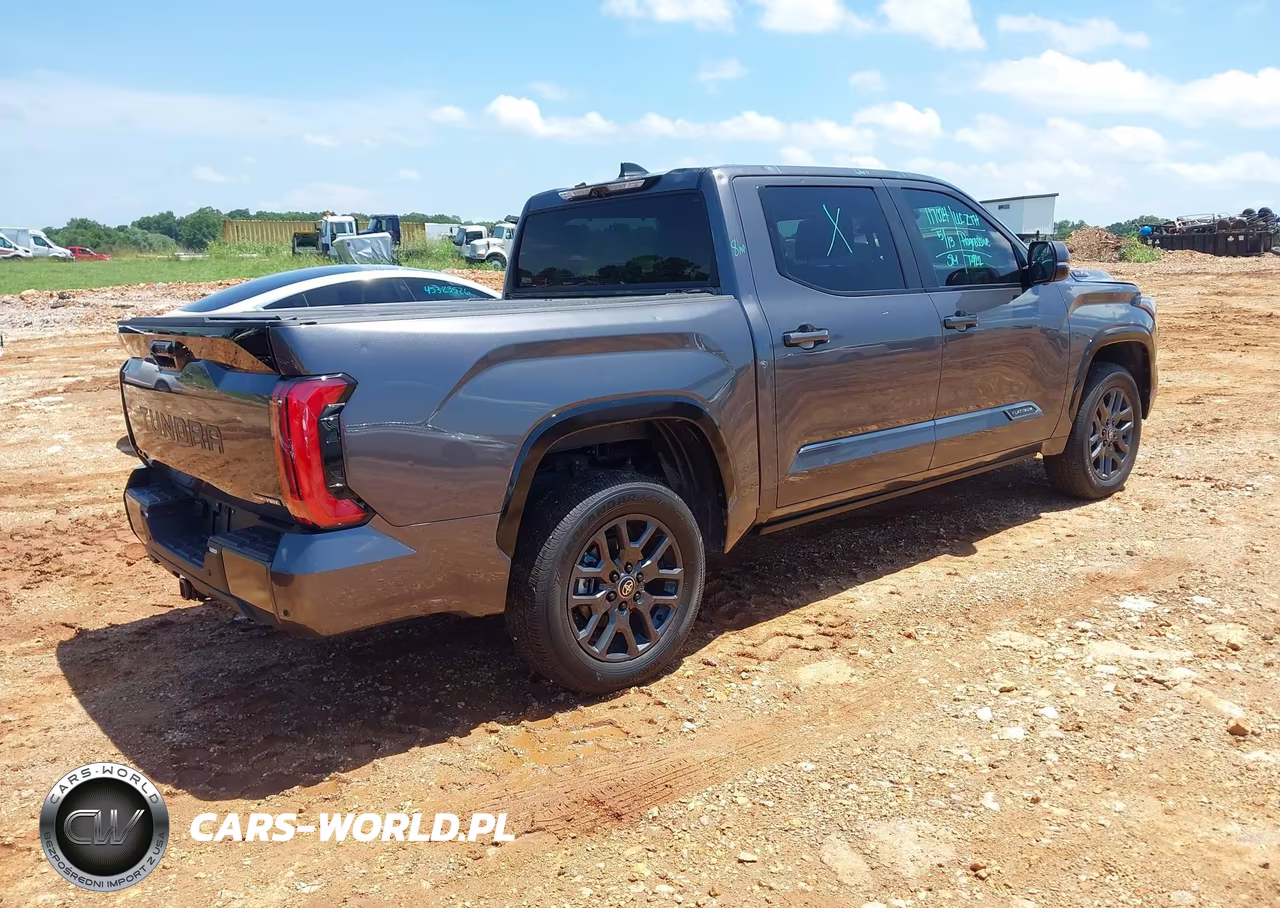 2026 Toyota Tundra Hybrid Platinum Hybrid Crewmax 5.5' Bed VIN:5TFNC5DB0TX117241 - 4