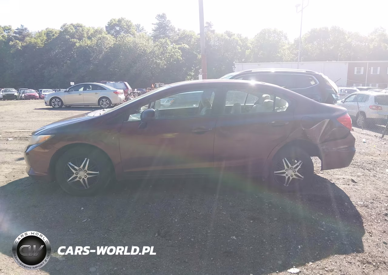 2012 Honda Civic Lx VIN:2HGFB2F52CH568061 - 14