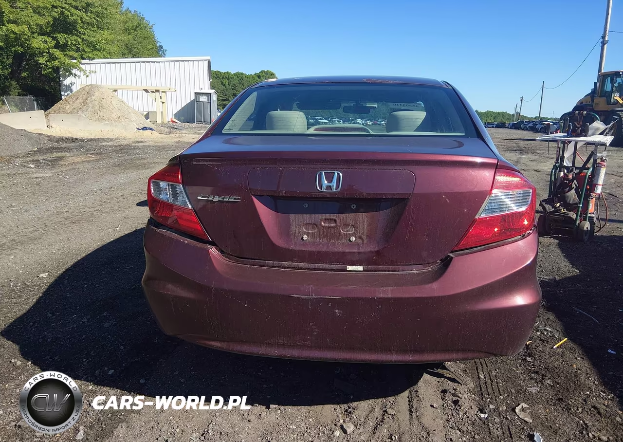 2012 Honda Civic Lx VIN:2HGFB2F52CH568061 - 16