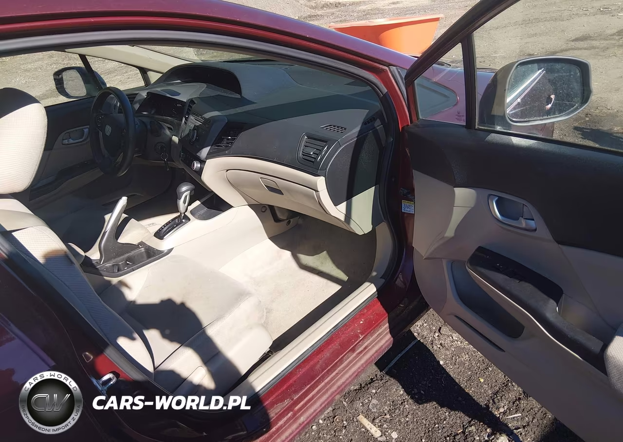 2012 Honda Civic Lx VIN:2HGFB2F52CH568061 - 5