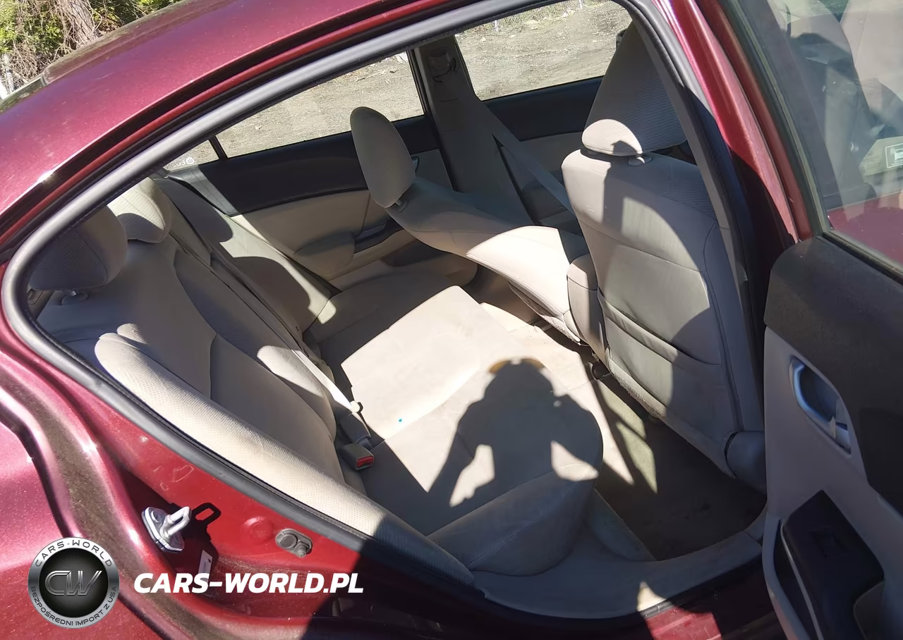 2012 Honda Civic Lx VIN:2HGFB2F52CH568061 - 8