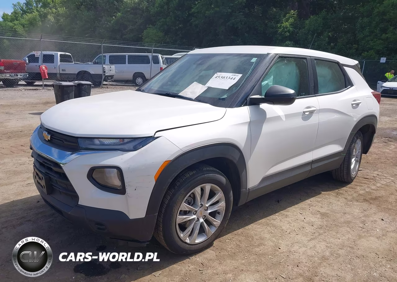 2021 Chevrolet Trailblazer Fwd Ls VIN:KL79MMS27MB102789 - 2