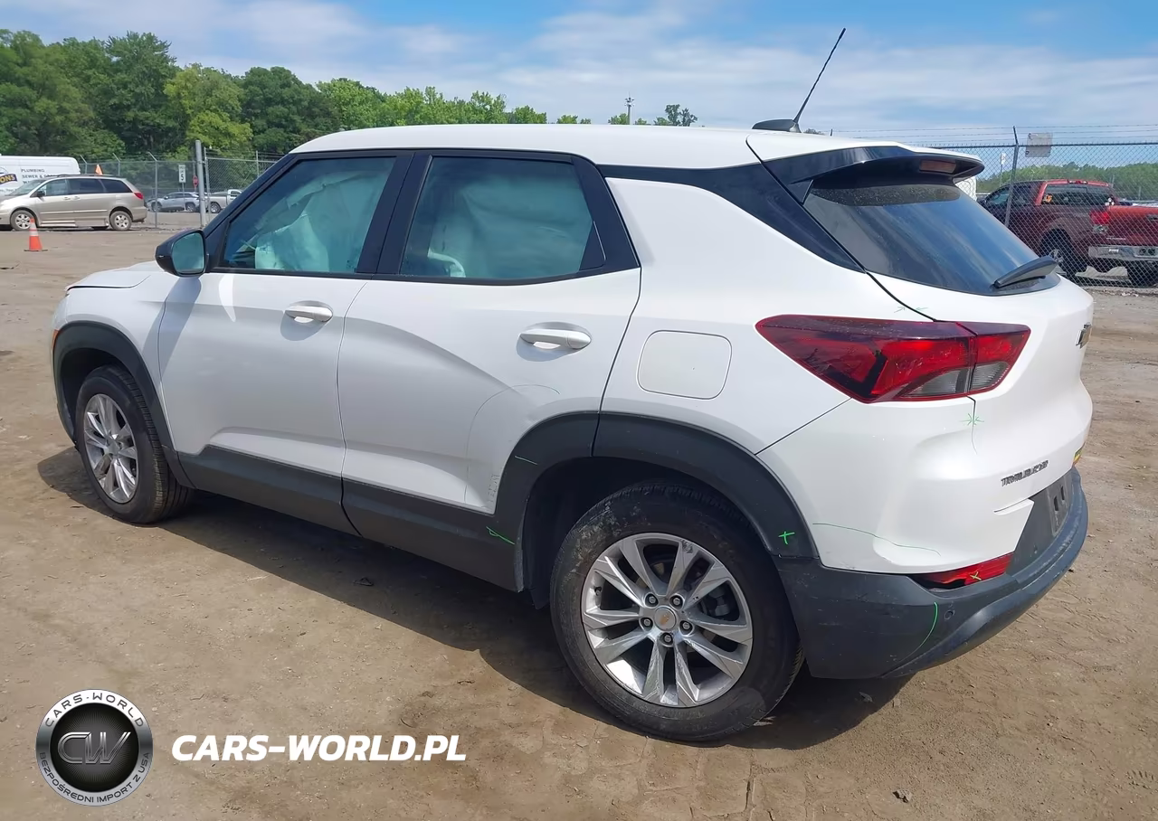 2021 Chevrolet Trailblazer Fwd Ls VIN:KL79MMS27MB102789 - 3