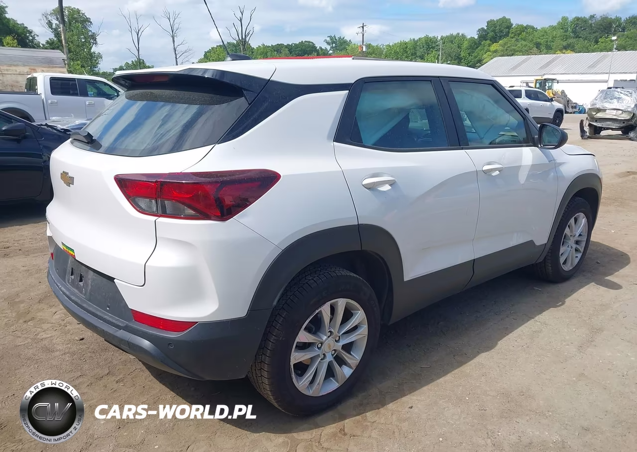 2021 Chevrolet Trailblazer Fwd Ls VIN:KL79MMS27MB102789 - 4