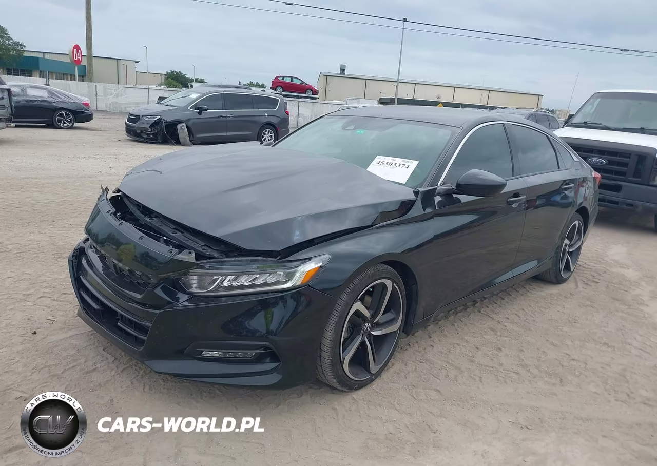2019 Honda Accord Sport VIN:1HGCV1F3XKA159385 - 2