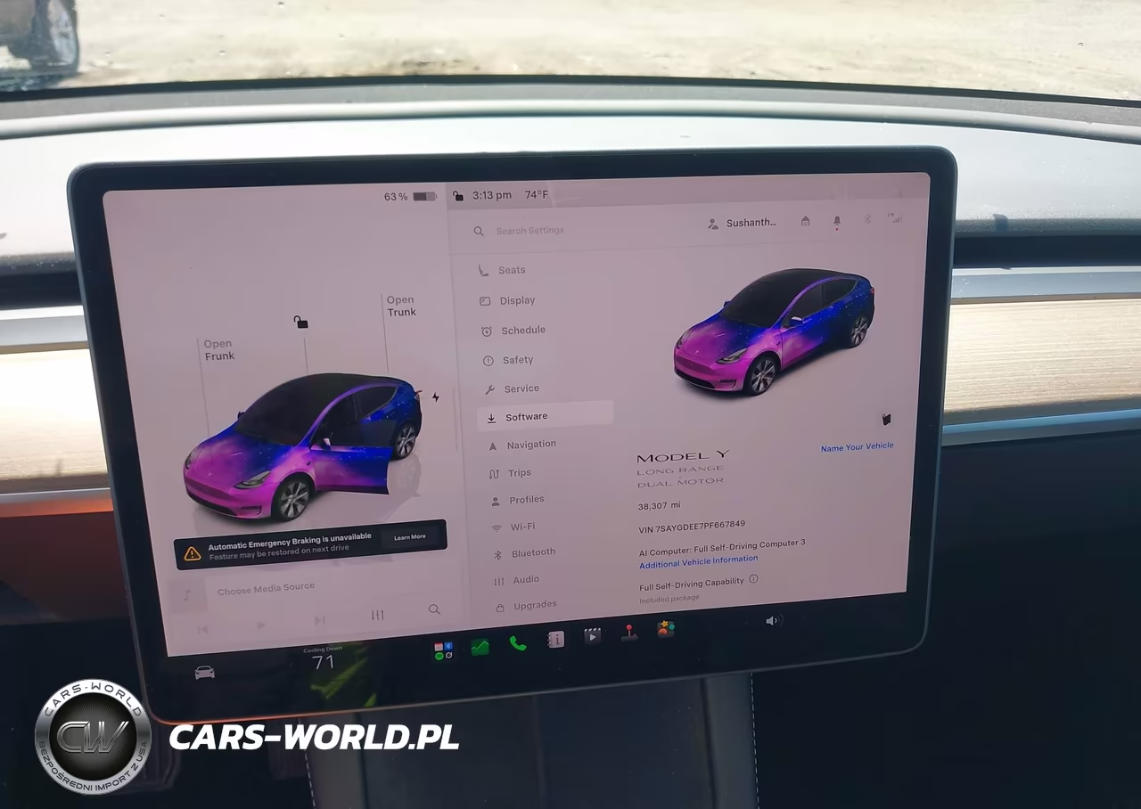 2023 Tesla Model Y Awd-Long Range Dual Motor All-Wheel Drive VIN:7SAYGDEE7PF667849 - 19