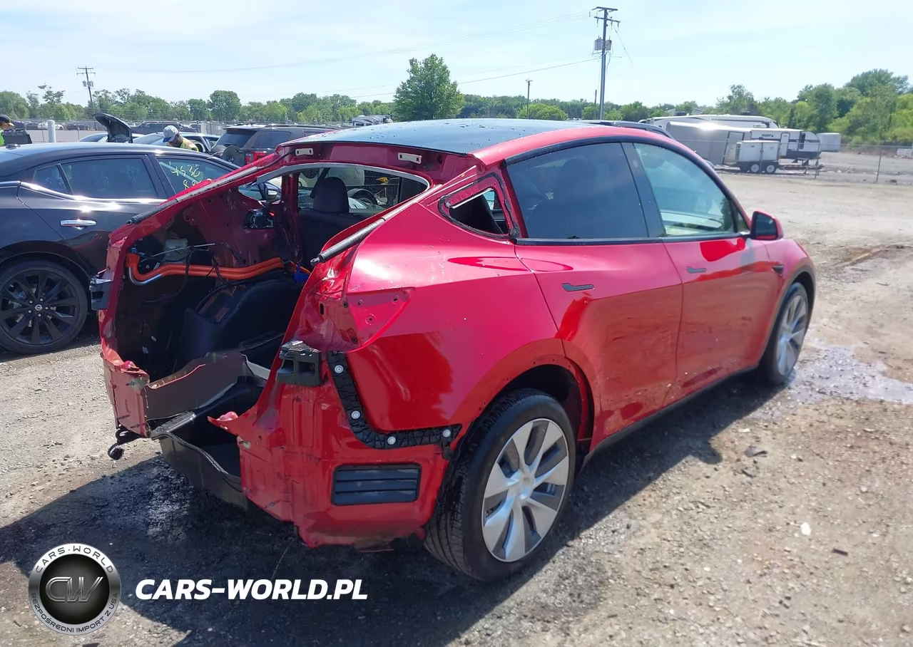 2023 Tesla Model Y Awd-Long Range Dual Motor All-Wheel Drive VIN:7SAYGDEE7PF667849 - 4