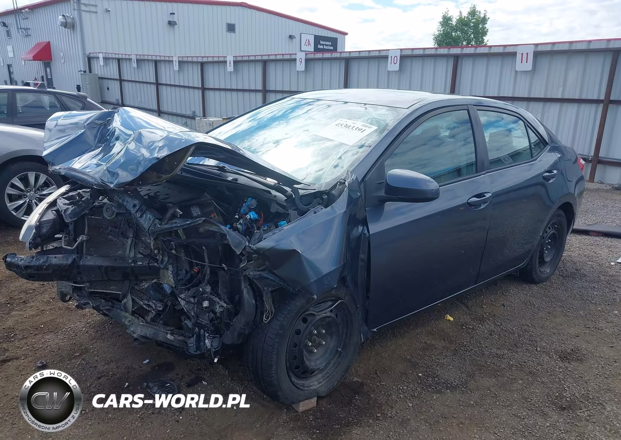 2014 Toyota Corolla Le VIN:5YFBURHE7EP127181 - 2