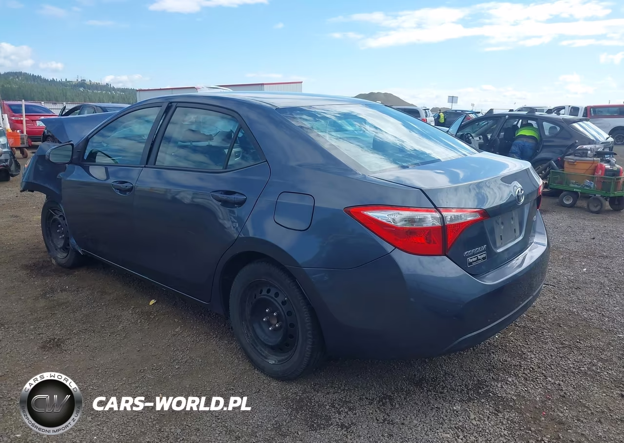 2014 Toyota Corolla Le VIN:5YFBURHE7EP127181 - 3