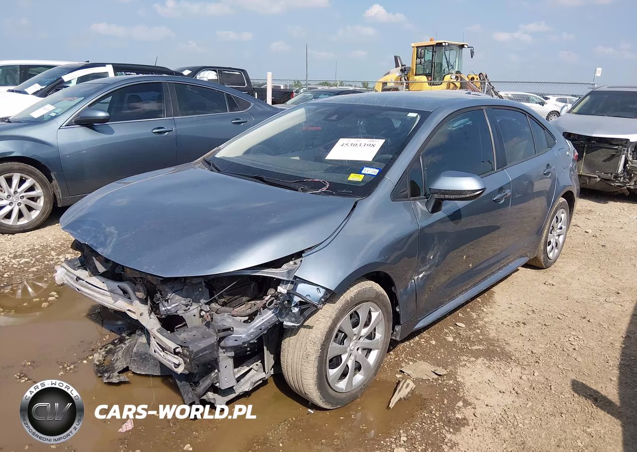 2021 Toyota Corolla Le VIN:5YFEPMAE5MP201455 - 2