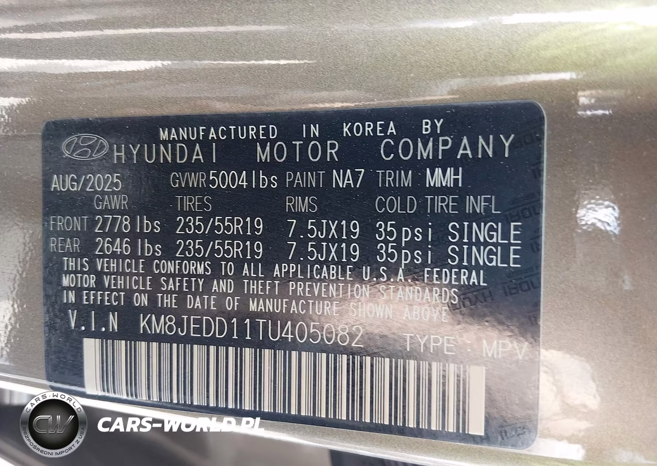 2026 Hyundai Tucson Hybrid Limited VIN:KM8JEDD11TU405082 - 9