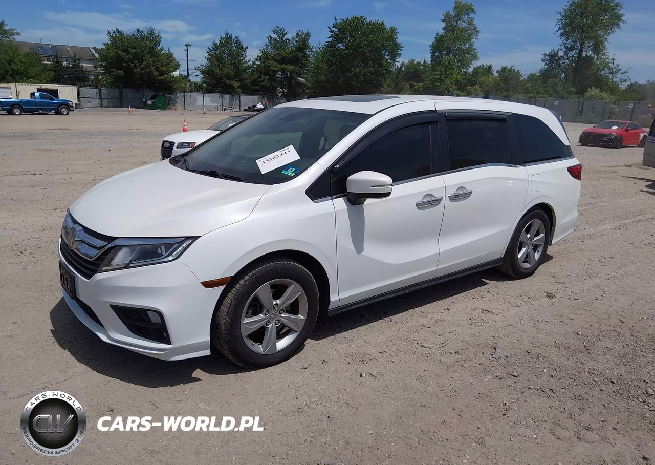 2020 Honda Odyssey Ex-L-Ex-L W-Navi Res VIN:5FNRL6H79LB049917 - 2