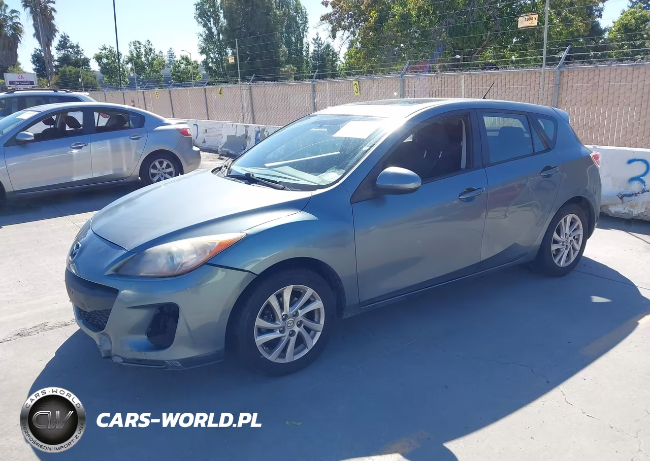2012 Mazda Mazda3 I Touring VIN:JM1BL1L89C1608637 - 2