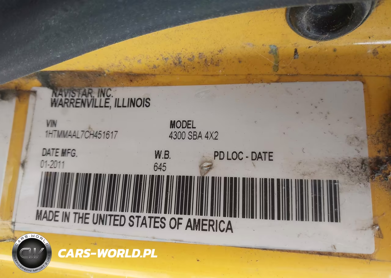 2012 International 4000 4300 VIN:1HTMMAAL7CH451617 - 8