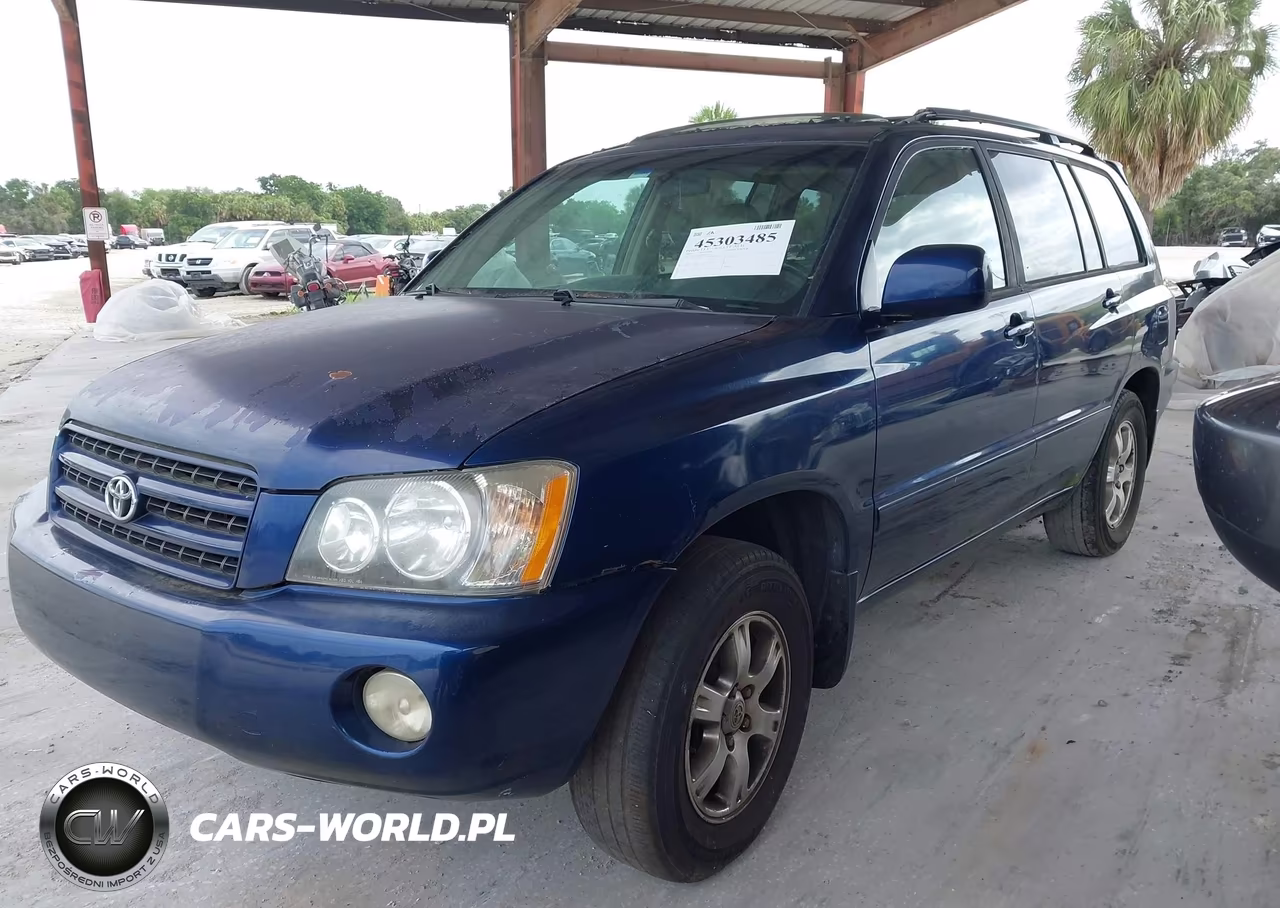 2002 Toyota Highlander Limited V6 VIN:JTEGF21A020034941 - 2