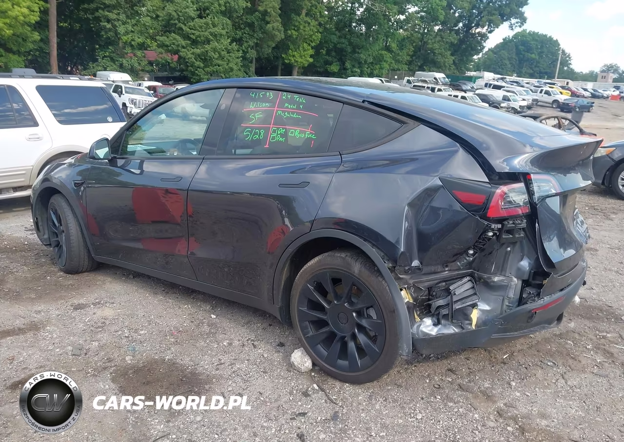 2024 Tesla Model Y Long Range Dual Motor All-Wheel Drive VIN:7SAYGDEEXRA231528 - 3