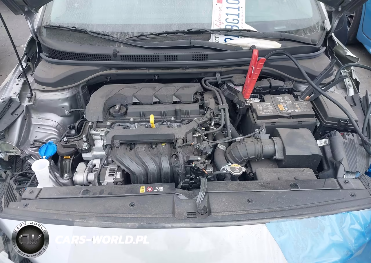 2022 Hyundai Accent Se VIN:3KPC24A6XNE182905 - 10