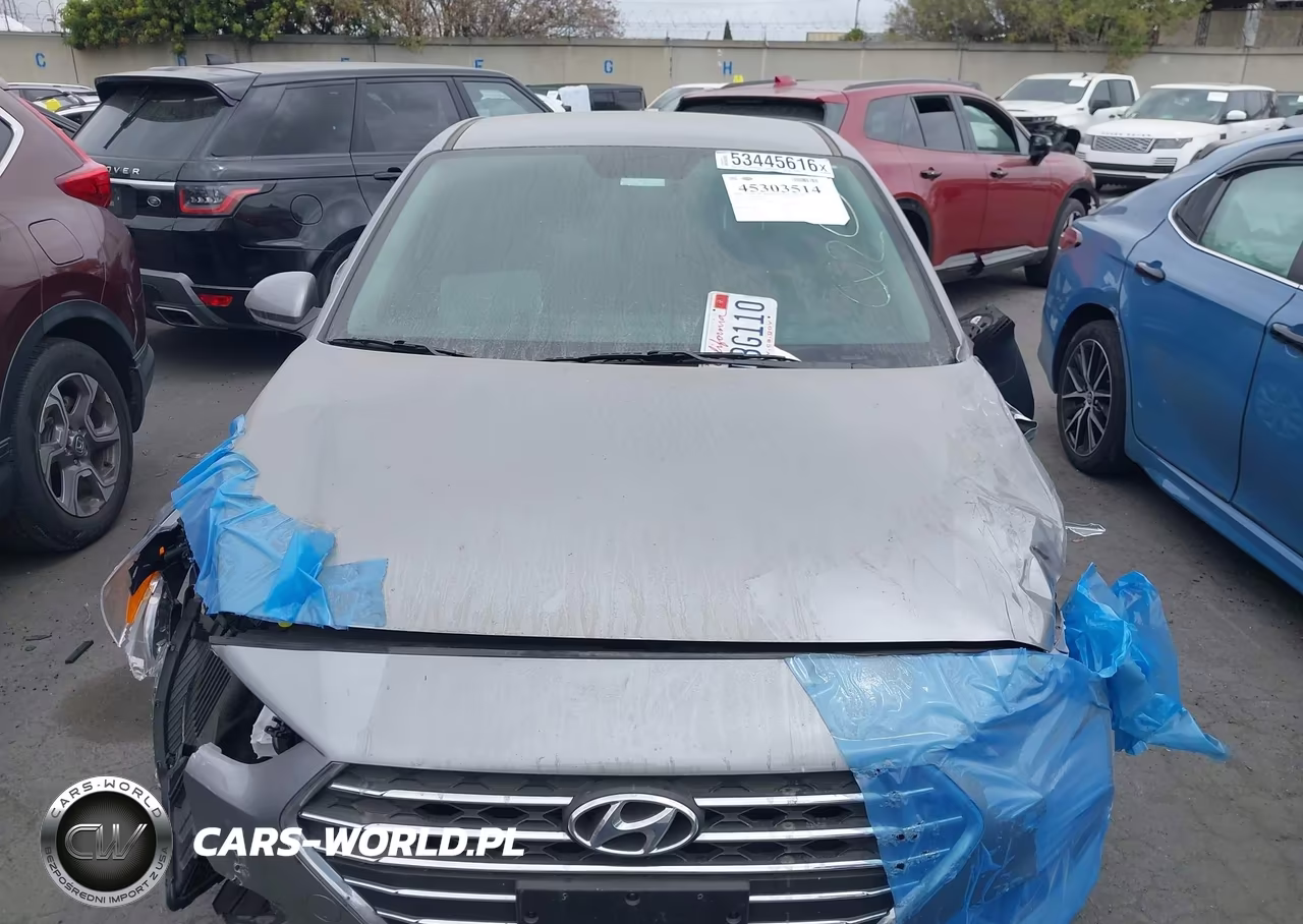 2022 Hyundai Accent Se VIN:3KPC24A6XNE182905 - 13