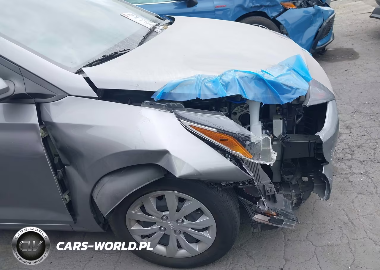 2022 Hyundai Accent Se VIN:3KPC24A6XNE182905 - 18