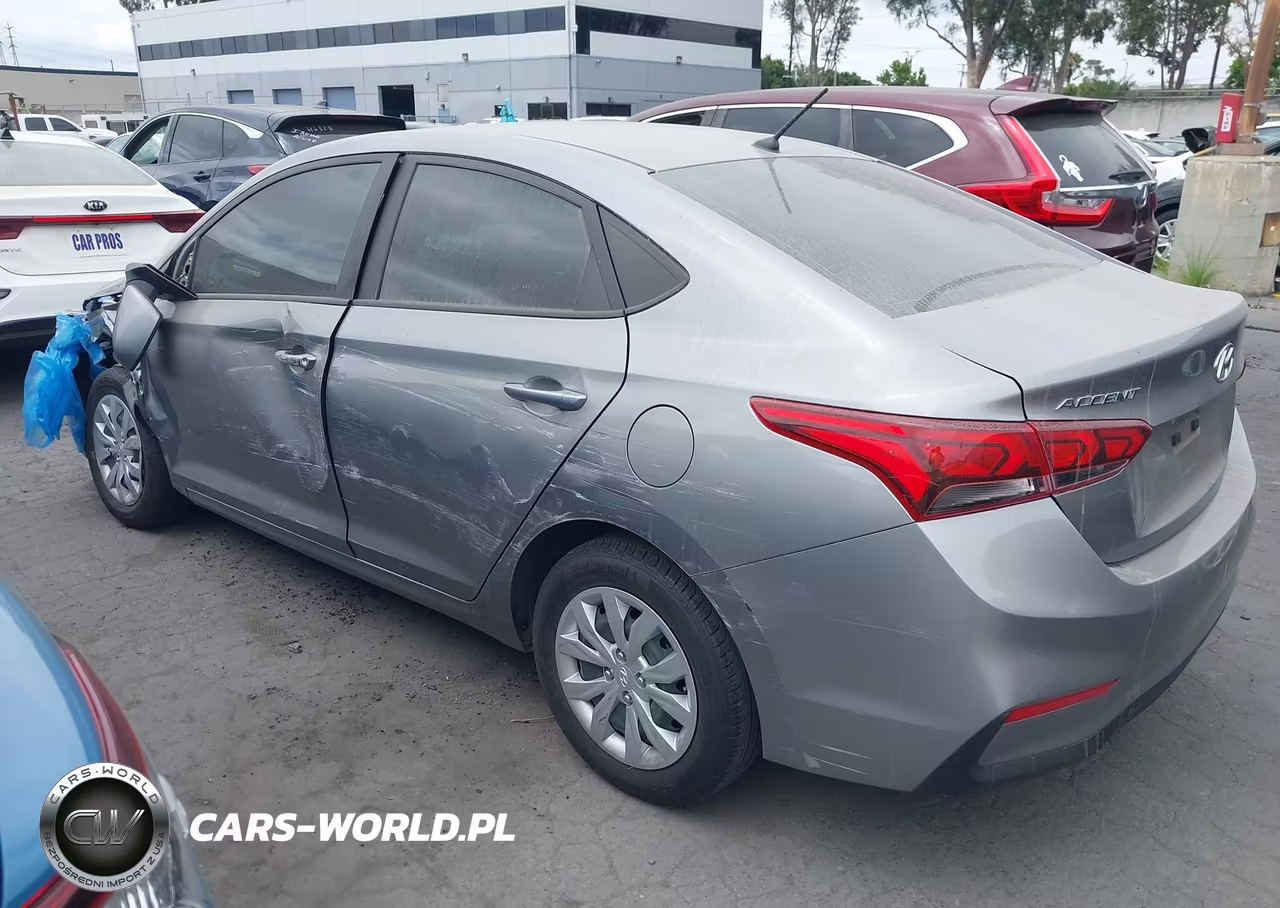 2022 Hyundai Accent Se VIN:3KPC24A6XNE182905 - 3