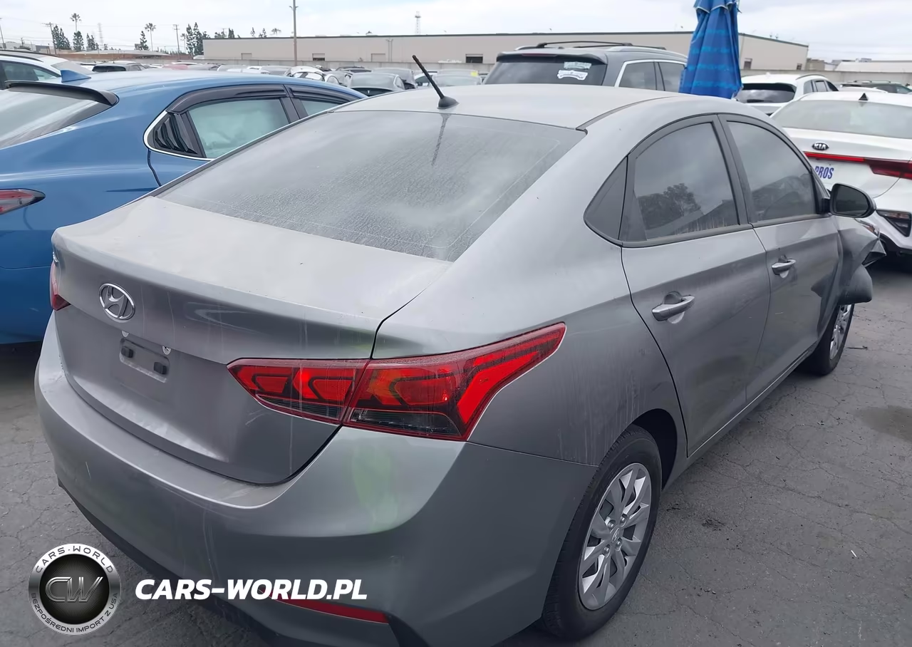 2022 Hyundai Accent Se VIN:3KPC24A6XNE182905 - 4
