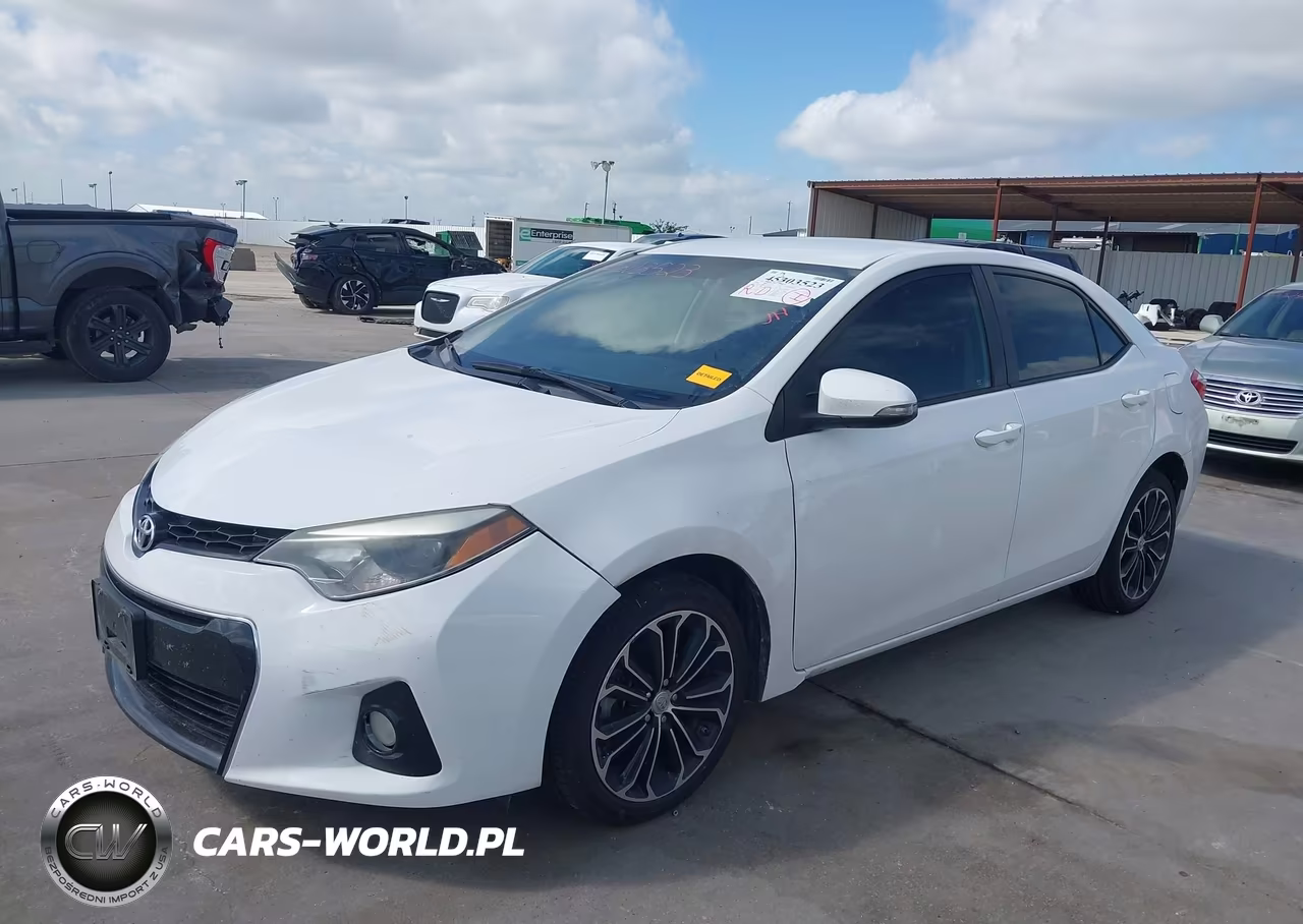 2014 Toyota Corolla S Plus VIN:5YFBURHE0EP155274 - 2