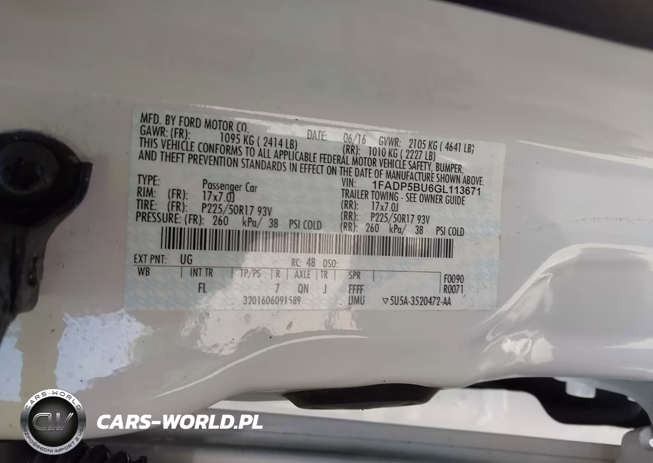 2016 Ford C-Max Hybrid Sel VIN:1FADP5BU6GL113671 - 9