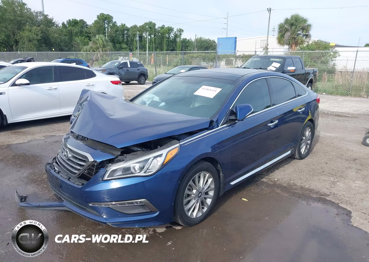 2015 Hyundai Sonata Limited VIN:5NPE34AF8FH239833 - 2