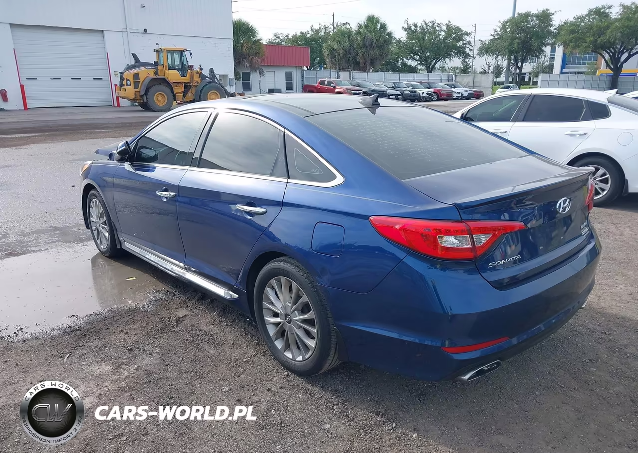 2015 Hyundai Sonata Limited VIN:5NPE34AF8FH239833 - 3