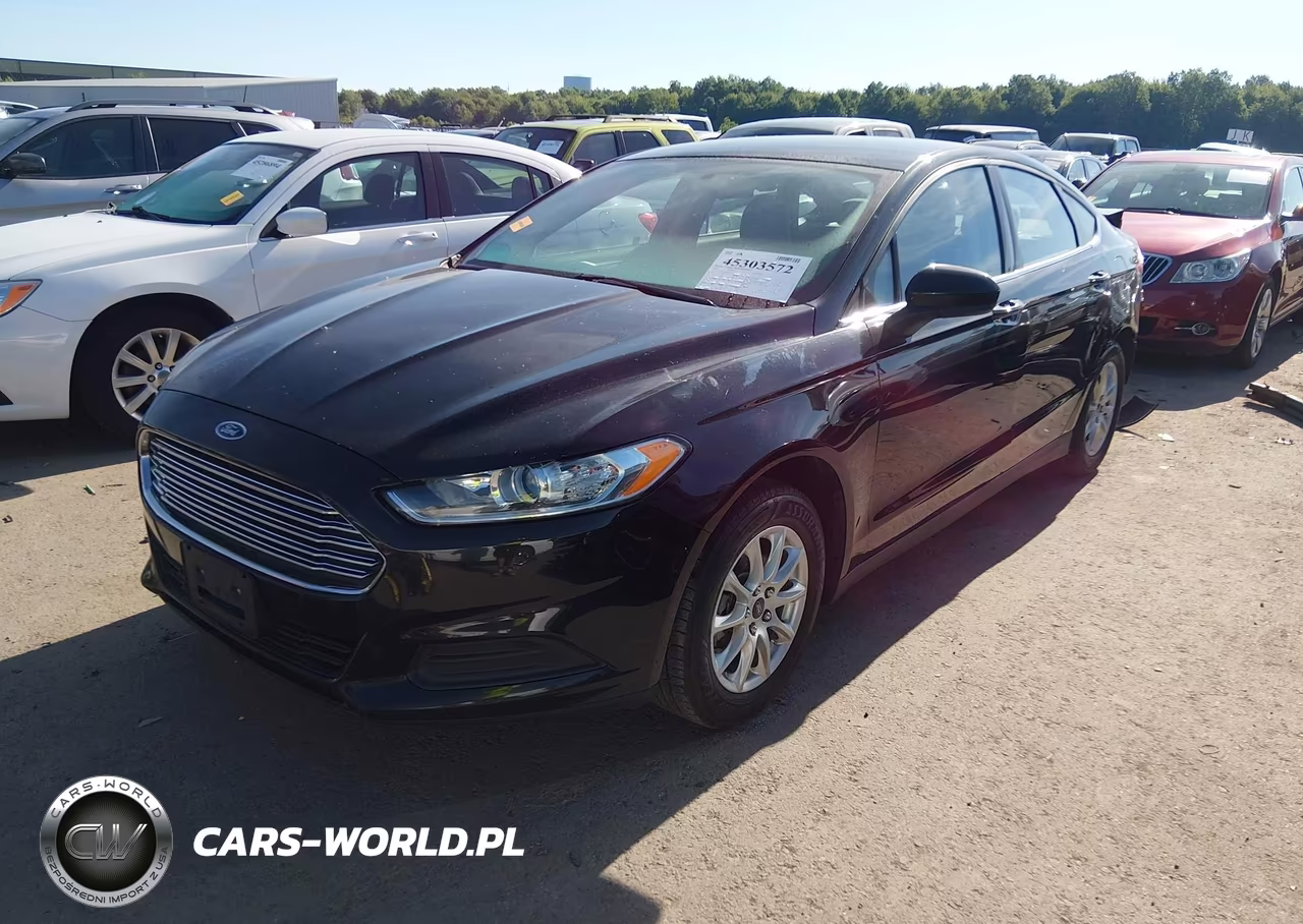 2016 Ford Fusion S VIN:1FA6P0G75G5126365 - 2