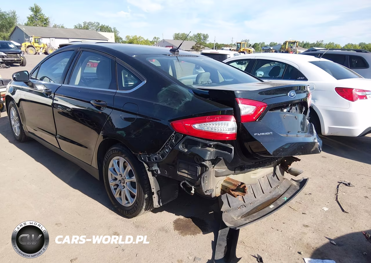 2016 Ford Fusion S VIN:1FA6P0G75G5126365 - 3