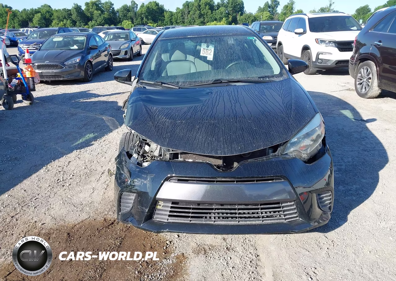 2016 Toyota Corolla Le VIN:2T1BURHE0GC655681 - 12