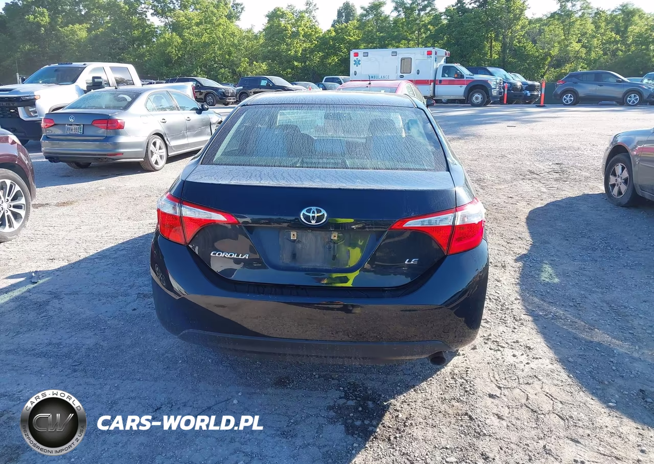 2016 Toyota Corolla Le VIN:2T1BURHE0GC655681 - 16