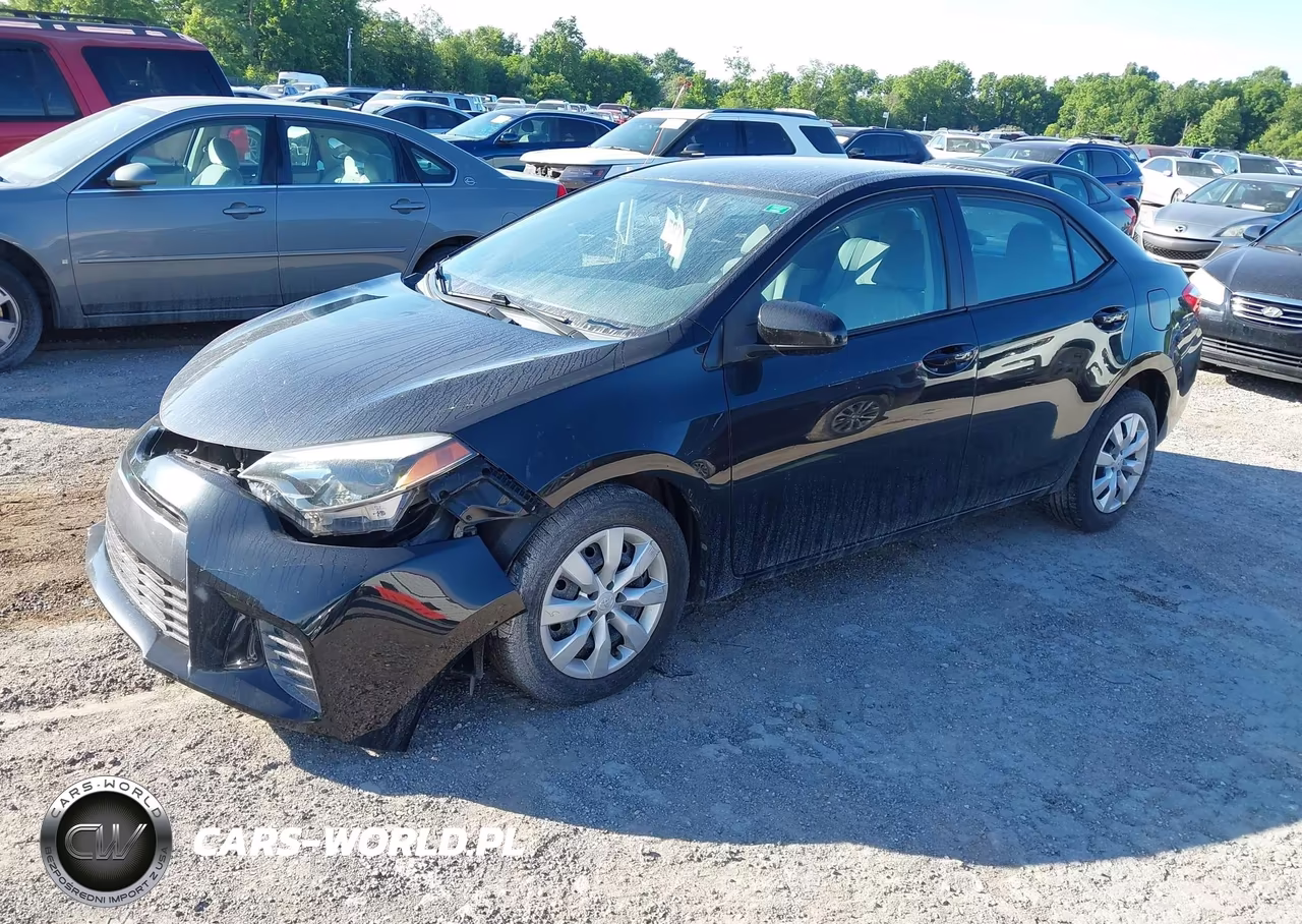 2016 Toyota Corolla Le VIN:2T1BURHE0GC655681 - 2