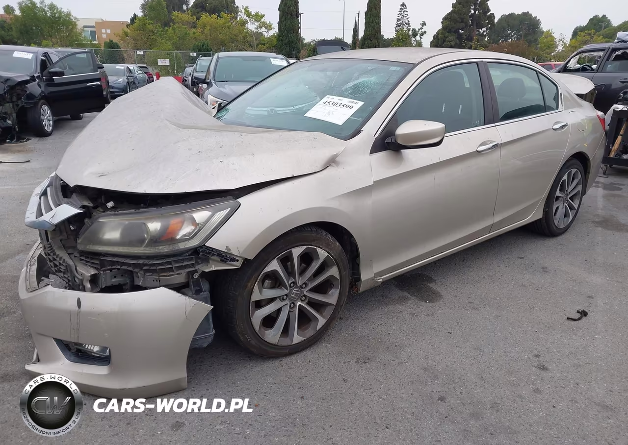 2013 Honda Accord Sport VIN:1HGCR2F54DA266401 - 2