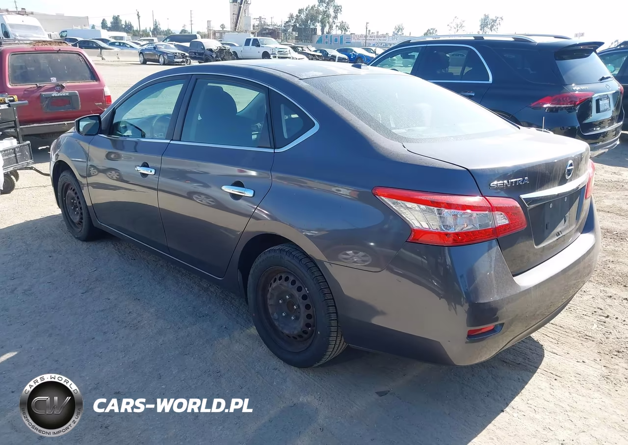2015 Nissan Sentra Sv VIN:3N1AB7AP4FY262513 - 3