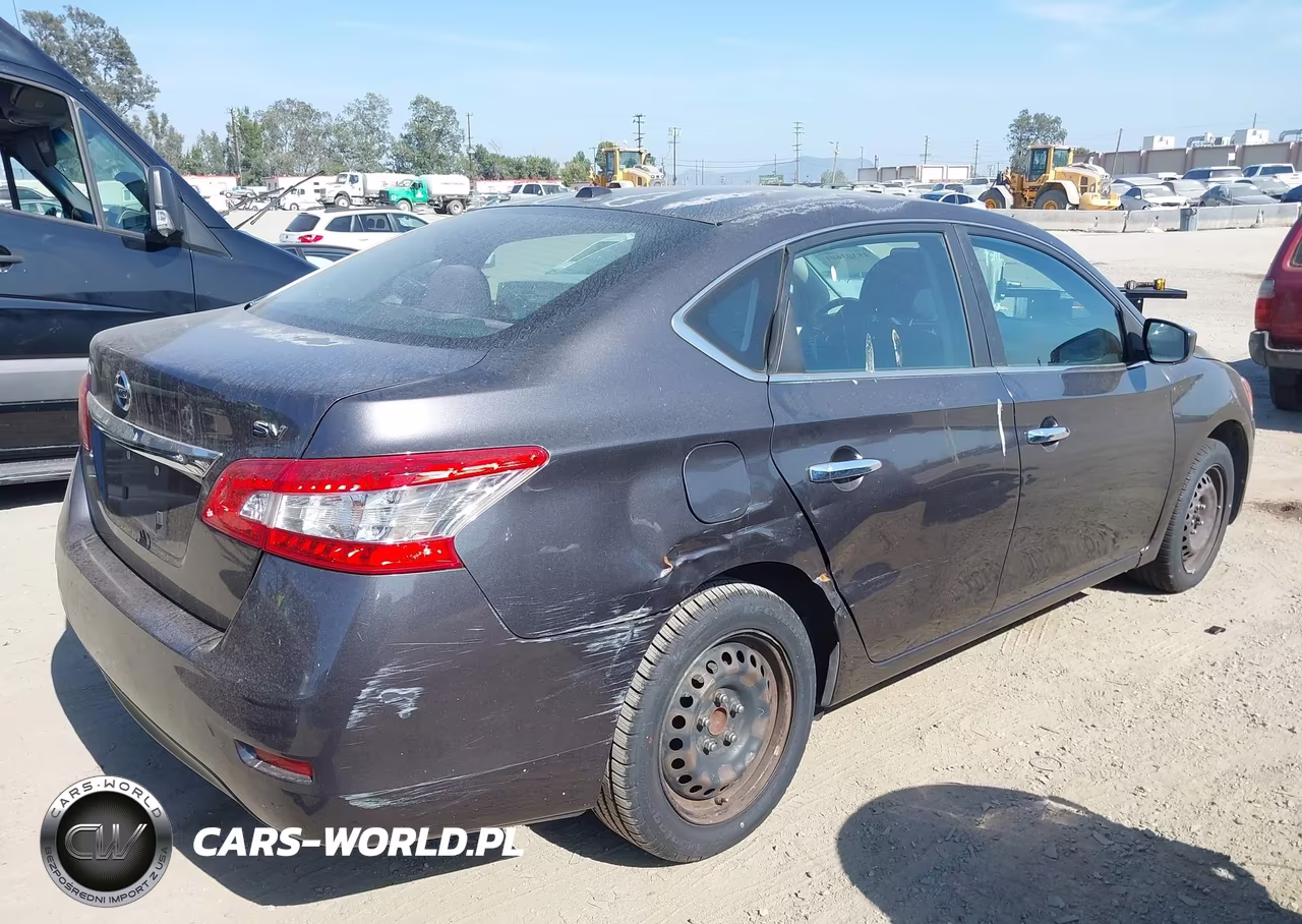 2015 Nissan Sentra Sv VIN:3N1AB7AP4FY262513 - 4