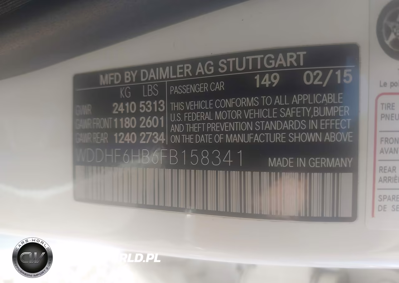 2015 Mercedes-Benz E 400 4Matic VIN:WDDHF6HB6FB158341 - 9