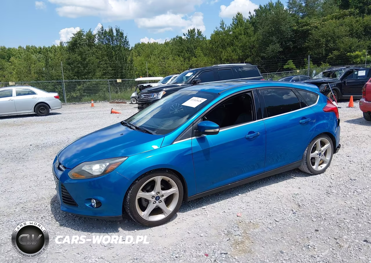 2012 Ford Focus Titanium VIN:1FAHP3N27CL343214 - 2