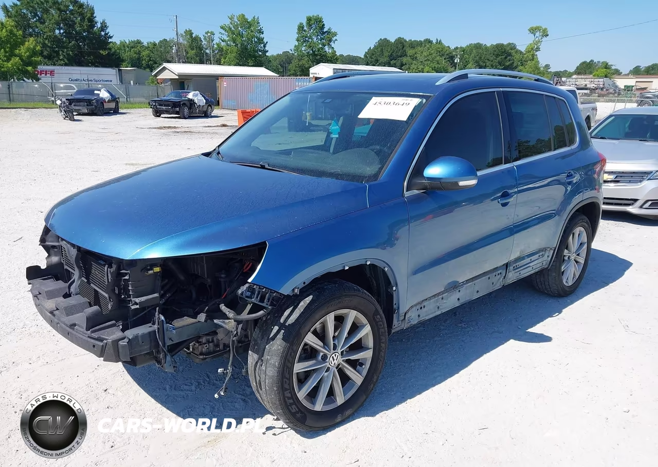2017 Volkswagen Tiguan 2.0T Wolfsburg Edition VIN:WVGRV7AX9HK017890 - 2