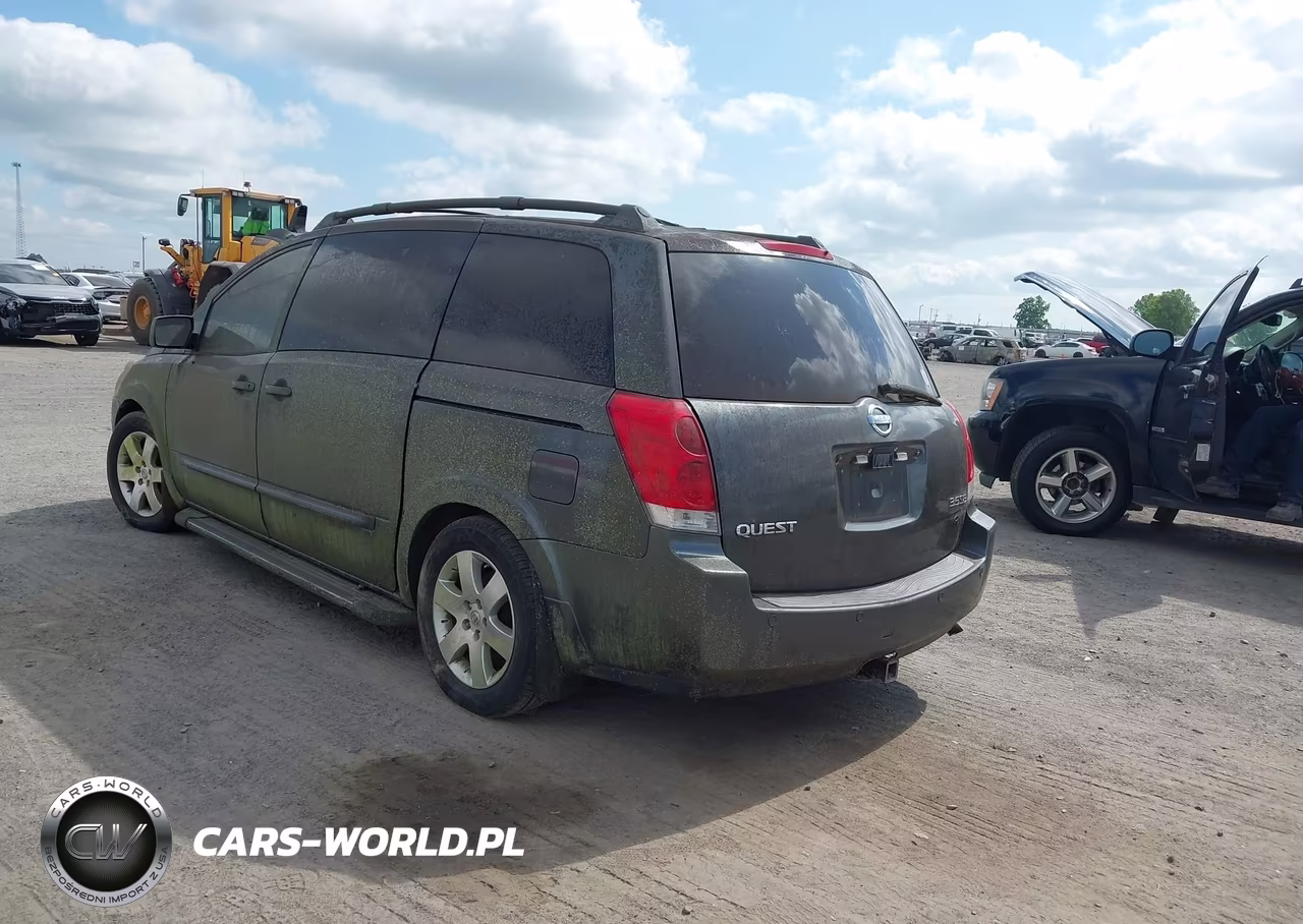 2004 Nissan Quest 3.5 Se VIN:5N1BV28UX4N339916 - 3