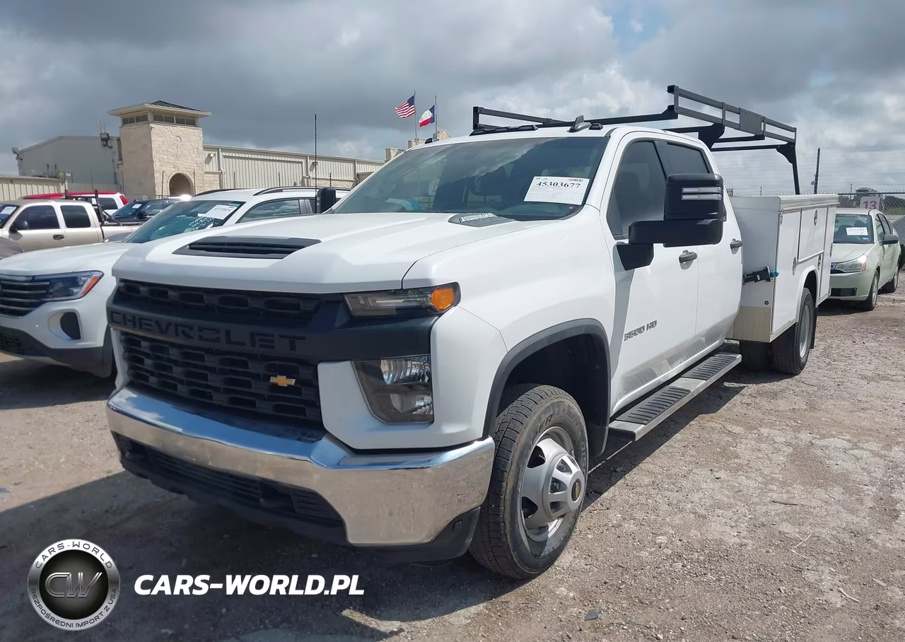 2022 Chevrolet Silverado 3500Hd Chassis Work Truck VIN:1GB4YSEY3NF318336 - 2