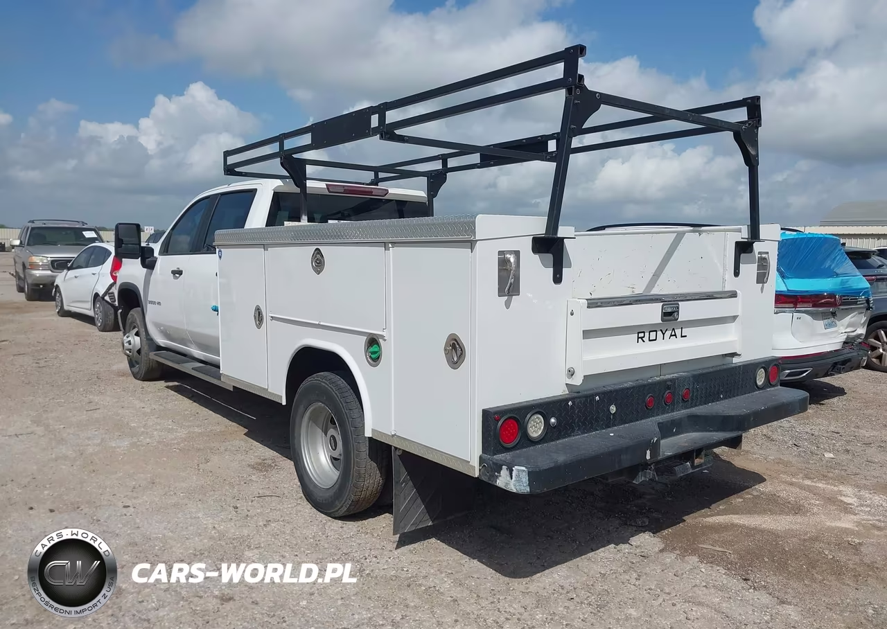 2022 Chevrolet Silverado 3500Hd Chassis Work Truck VIN:1GB4YSEY3NF318336 - 3