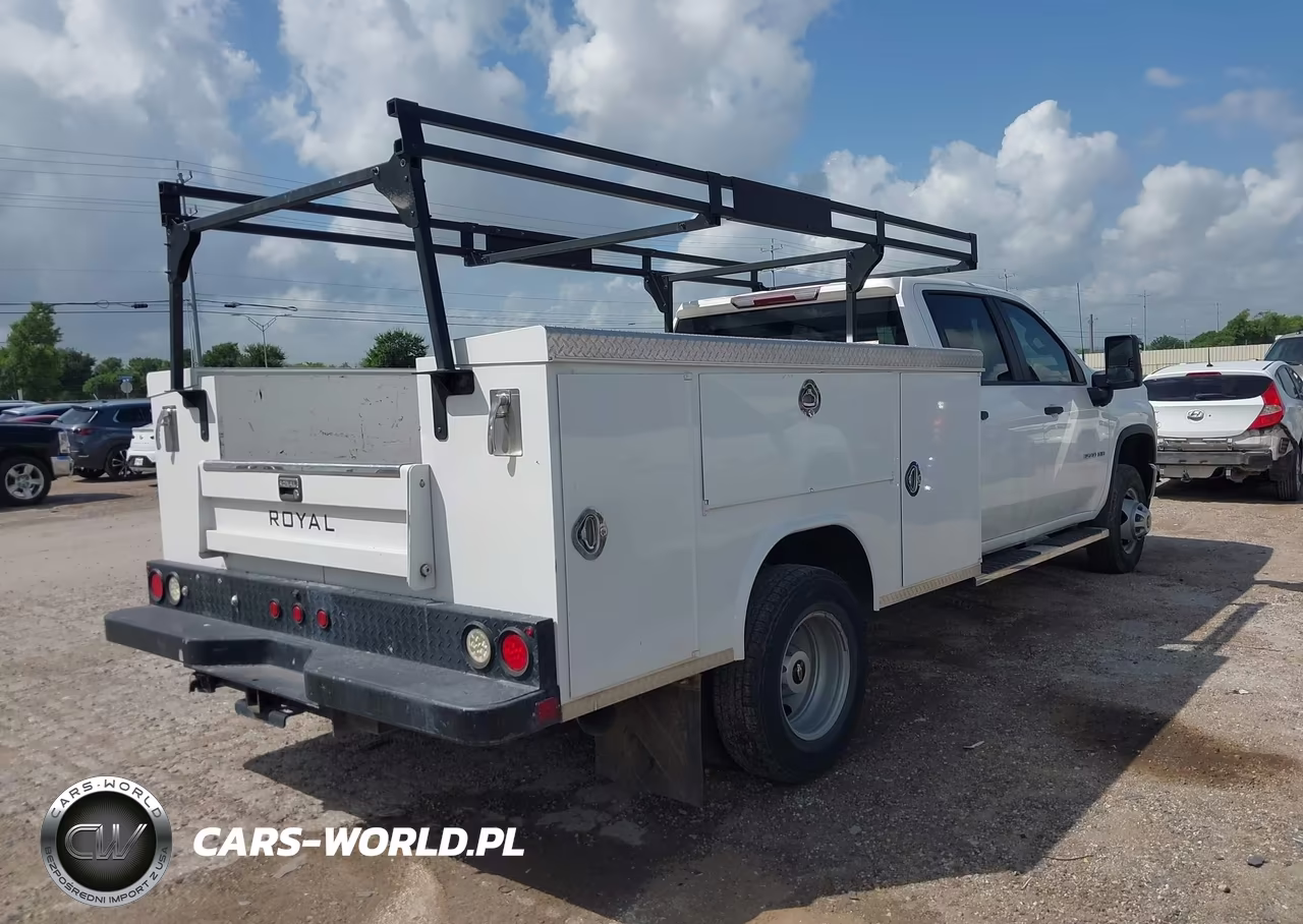 2022 Chevrolet Silverado 3500Hd Chassis Work Truck VIN:1GB4YSEY3NF318336 - 4