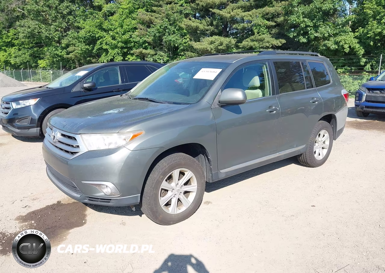 2012 Toyota Highlander Base V6 VIN:5TDBK3EH0CS097589 - 2