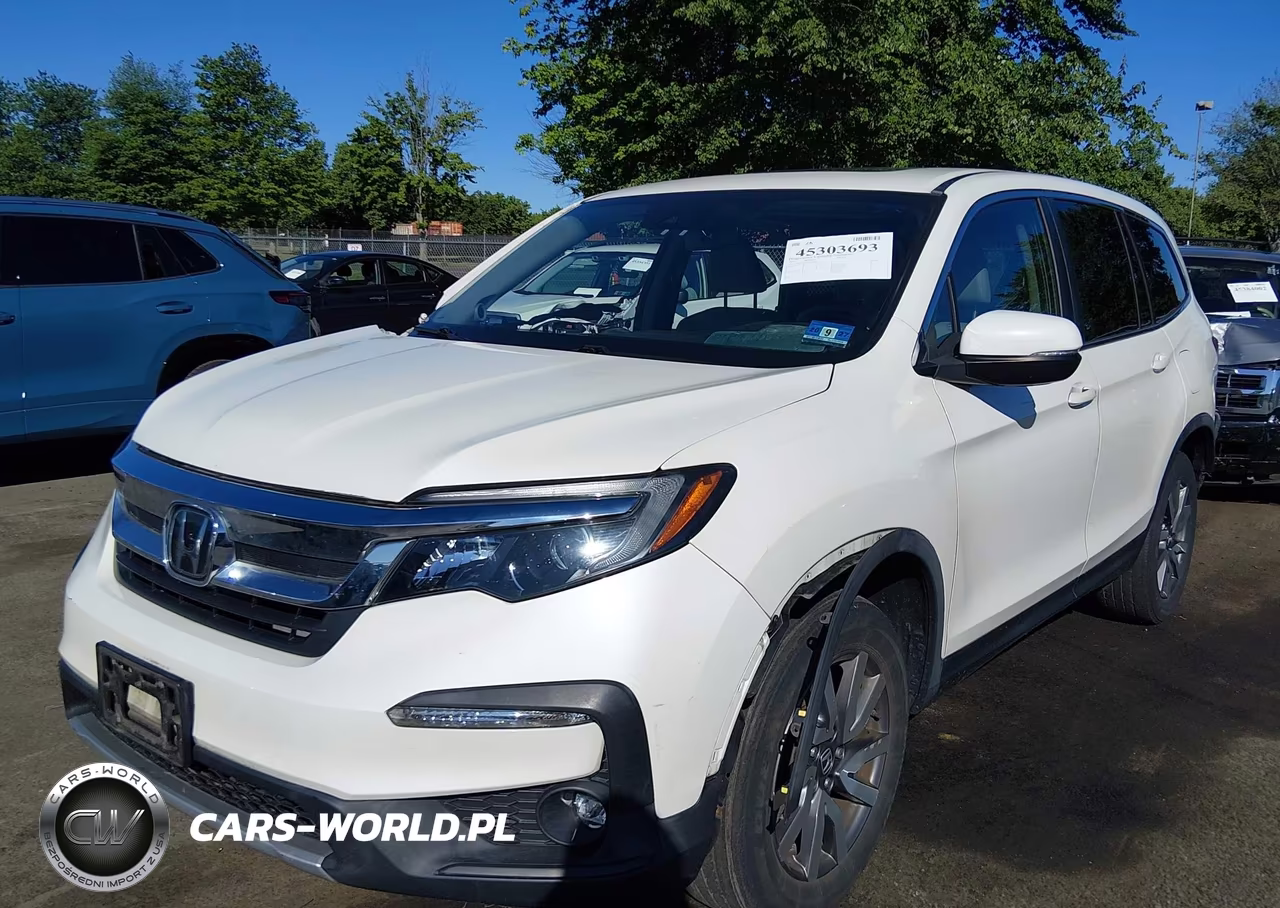 2019 Honda Pilot Ex-L VIN:5FNYF6H55KB013769 - 2