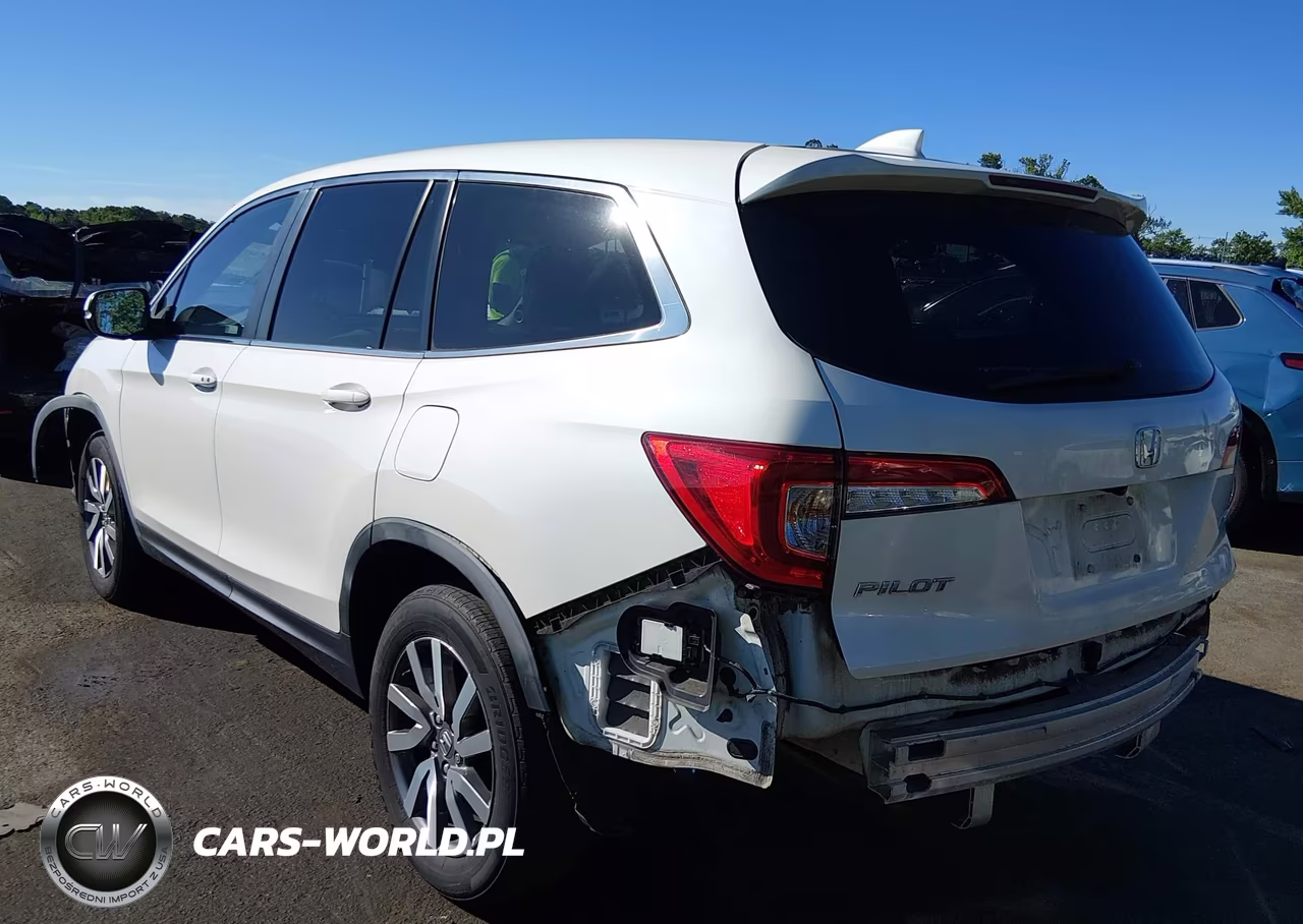2019 Honda Pilot Ex-L VIN:5FNYF6H55KB013769 - 3